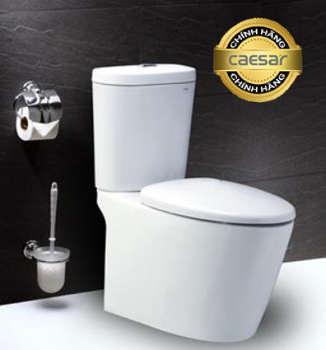 Bàn cầu hai khối Caesar CD1348