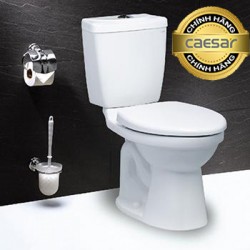 Bàn cầu hai khối Caesar CT1325